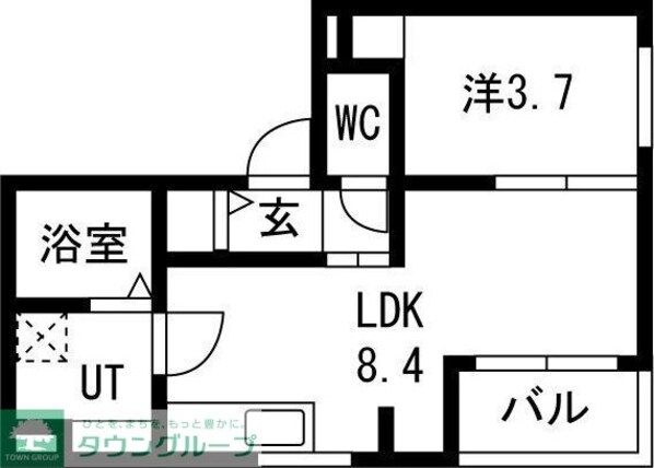 NAGOYA the BASEの物件間取画像